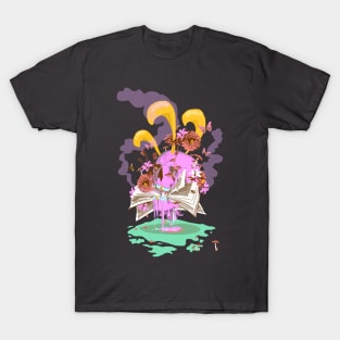 SKULL FLEUR DE LIS T-Shirt